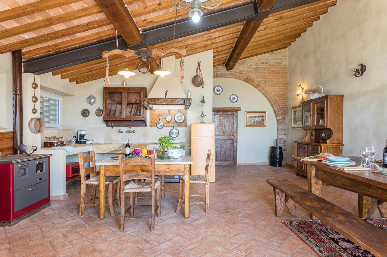 Podere Albereto Buonconvento Exteriör bild